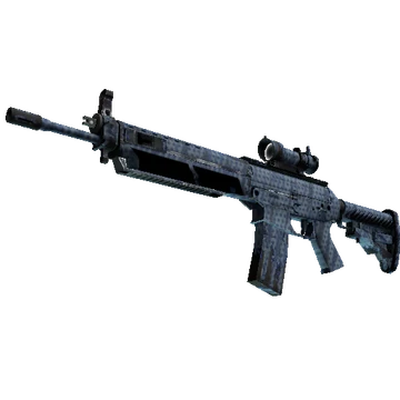 SG 553 | Waves Perforated cs go skin
