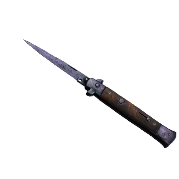 ★ Stiletto Knife | Blue Steel cs go skin