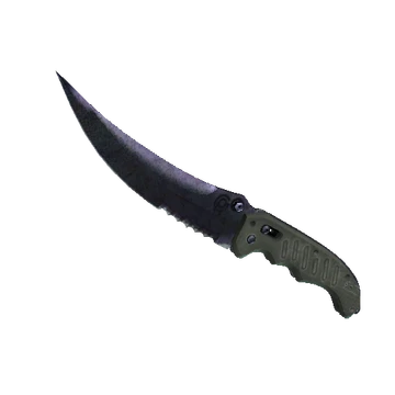 ★ Flip Knife | Blue Steel cs go skin