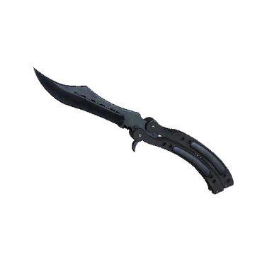 ★ Butterfly Knife | Blue Steel cs go skin