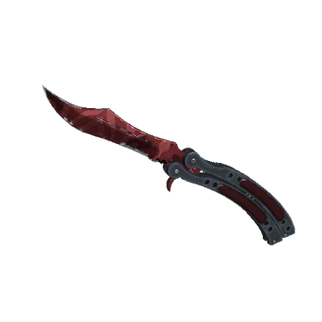 CSGO Butterfly Knife Case - open on Bloodycase