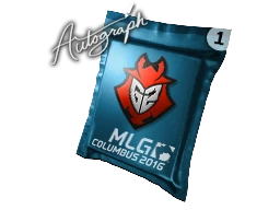 Autograph Capsule | G2 Esports | MLG Columbus 2016 cs go skin