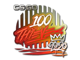 Sticker | 100 Thieves | 2020 RMR cs go skin