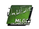 Sticker | WorldEdit | MLG Columbus 2016 cs go skin