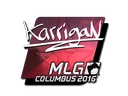 Sticker | karrigan cs go skin