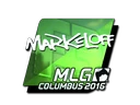 Sticker | markeloff cs go skin