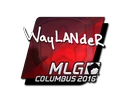 Sticker | wayLander cs go skin
