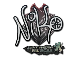 Sticker | NiKo | Antwerp 2022 cs go skin