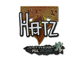 Sticker | hatz | Antwerp 2022 cs go skin