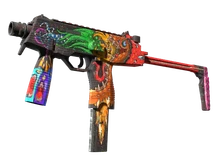 Souvenir MP9 | Food Chain (Well-Worn) cs go skin