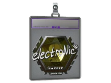 Sticker Slab | electronic (Foil) | London 2018 cs go skin