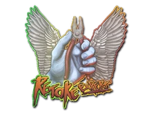 Sticker Slab | Retake Expert (Holo) cs go skin