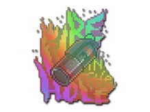 Sticker Slab | Fire in the Hole (Holo) cs go skin