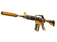 Souvenir M4A1-S | Golden Coil (Minimal Wear) cs go skin