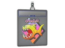 Sticker Slab | Yellow Jaggyfish cs go skin