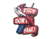 Sticker Slab | Pros Don't Fake cs go skin
