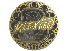 Sticker | alex666 (Gold) | Cologne 2026 cs go skin