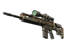 Souvenir SCAR-20 | Caged (Battle-Scarred) cs go skin