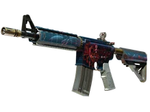 Souvenir M4A4 | Spider Lily (Well-Worn) cs go skin