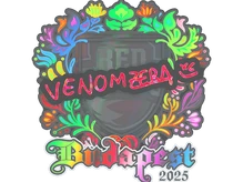 Sticker Slab | venomzera (Holo) | Budapest 2025 cs go skin