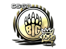 Sticker Slab | BIG (Gold) | 2020 RMR cs go skin