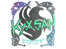 Sticker Slab | kyxsan (Holo) | Austin 2025 cs go skin