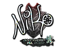Sticker Slab | NiKo (Glitter) | Antwerp 2022 cs go skin