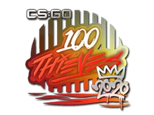 Sticker Slab | 100 Thieves | 2020 RMR cs go skin