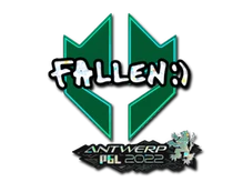 Sticker Slab | FalleN (Glitter) | Antwerp 2022 cs go skin