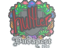 Sticker Slab | huNter- (Embroidered) | Budapest 2025 cs go skin