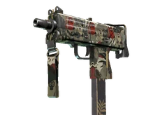 StatTrak™ MAC-10 | Monkeyflage (Factory New) cs go skin