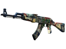 Souvenir AK-47 | Leet Museo (Well-Worn) cs go skin