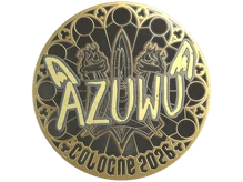 Sticker | AZUWU (Gold) | Cologne 2026 cs go skin