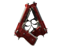 Souvenir Dual Berettas | Hemoglobin (Factory New) cs go skin