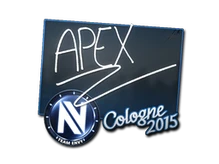 Sticker Slab | apEX | Cologne 2015 cs go skin
