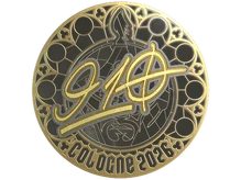 Sticker | 910 (Gold) | Cologne 2026 cs go skin