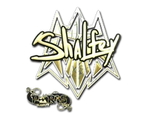 Sticker Slab | shalfey (Gold) | Paris 2023 cs go skin