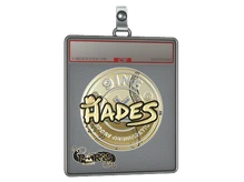 Sticker Slab | hades (Gold) | Paris 2023 cs go skin