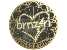 Sticker | brnz4n (Gold) | Cologne 2026 cs go skin