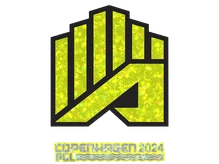 Sticker Slab | AMKAL ESPORTS (Glitter) | Copenhagen 2024 cs go skin