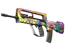 Souvenir FAMAS | Bad Trip (Well-Worn) cs go skin