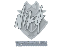 Sticker Slab | NiKo | Copenhagen 2024 cs go skin