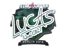 Sticker Slab | LUCAS1 (Foil) | Berlin 2019 cs go skin