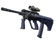 Souvenir AUG | Navy Murano (Well-Worn) cs go skin