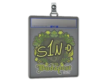 Sticker Slab | s1n | Budapest 2025 cs go skin