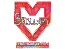 Sticker Slab | Brollan (Holo) | Copenhagen 2024 cs go skin
