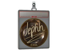 Sticker Slab | dephh (Gold) | Katowice 2019 cs go skin