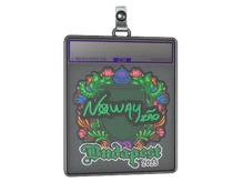 Sticker Slab | noway (Embroidered) | Budapest 2025 cs go skin