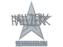 Sticker Slab | hallzerk | Copenhagen 2024 cs go skin