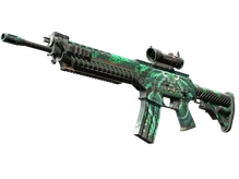 Souvenir SG 553 | Dragon Tech (Field-Tested) cs go skin